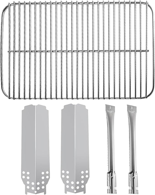 BQMAX Grill Parts for Charbroil Classic 280 2-Burner 463672717 463672817, Stainless Steel Heat Plate for Charbroil Classic Replacement Parts G320-0200-W1 G215-0203-W1