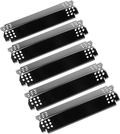 Grill Heat Plates Replacement Parts for Nexgrill, Porcelain Steel Heat Tents for Home Depot Nexgrill 5 Burner Gas Grill, 14.6" Flame Cover Replacement Parts for Nexgrill 720-0888