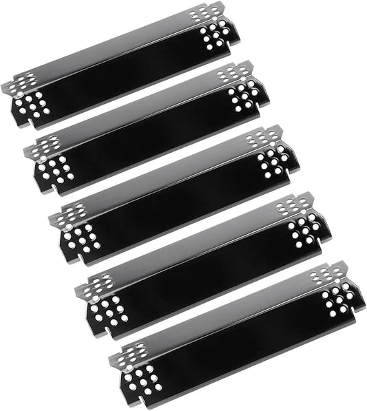 Grill Heat Plates Replacement Parts for Nexgrill, Porcelain Steel Heat Tents for Home Depot Nexgrill 5 Burner Gas Grill, 14.6" Flame Cover Replacement Parts for Nexgrill 720-0888