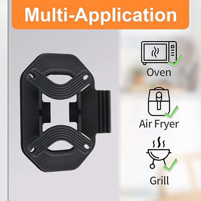 SIUDANGKA Magnetic Meat Probe Organizer, 3 Pack Upgraded Thermometer Probe Holder Grill Accessory Organizer Compatible with Traeger/Pit Boss/ThermoPro/Weber Probe