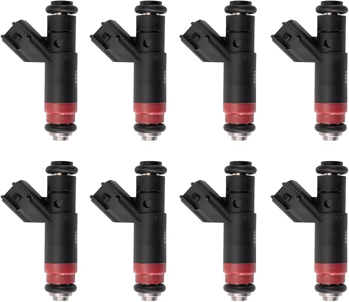 TRQ Fuel Injector Set | For 2007-2008 Chrysler Aspen 2004-2009 Dodge Durango 2004-2008 Ram 1500 2500 3500