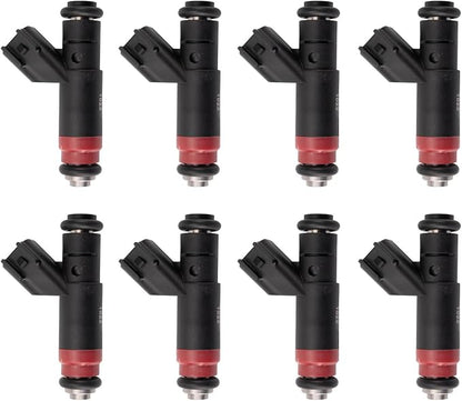 TRQ Fuel Injector Set | For 2007-2008 Chrysler Aspen 2004-2009 Dodge Durango 2004-2008 Ram 1500 2500 3500