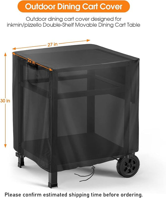 Outdoor Prep Table Cover for Inkmin Cart 27x22x30in