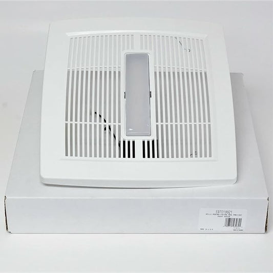 Replacement for fits Broan Nutone S97019921 Vent Fan Grill Assembly with LED Light