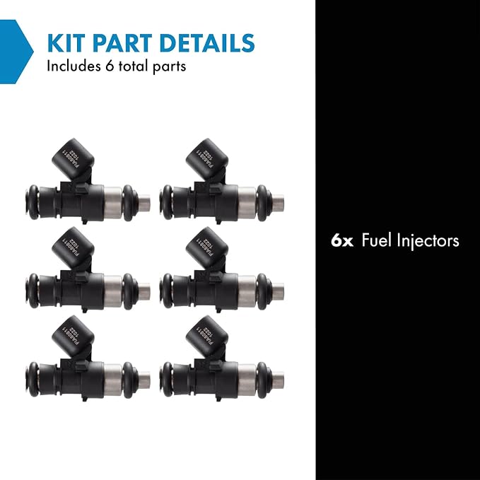 TRQ Fuel Injector Set | For 2011-2019 Ford 2011-2019 Lincoln