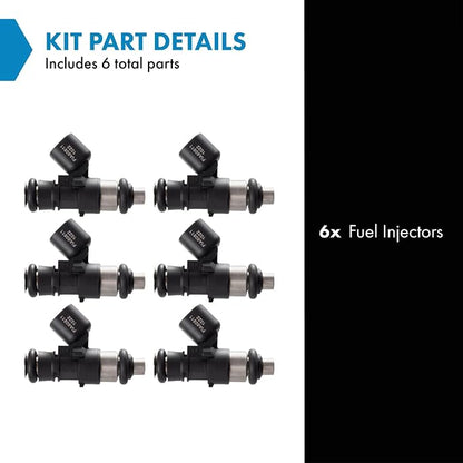TRQ Fuel Injector Set | For 2011-2019 Ford 2011-2019 Lincoln