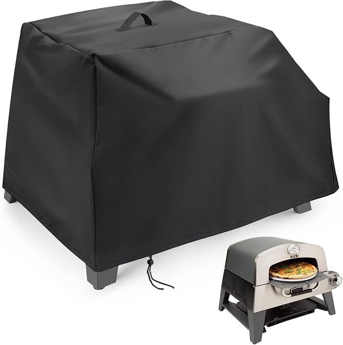 Pizza Oven Cover for Cuisinart CGG-403 3-in-1 Portable Pizza Oven,Waterproof Pizza Grill Cover for Cuisinart CPO-401 All Season Protection (27.9 x 21.2 x 17.7 inch) | Waterproof Pizza Grill Cover for Cuisinar-t CPO-401 All Season Protection (27.9 x 21....