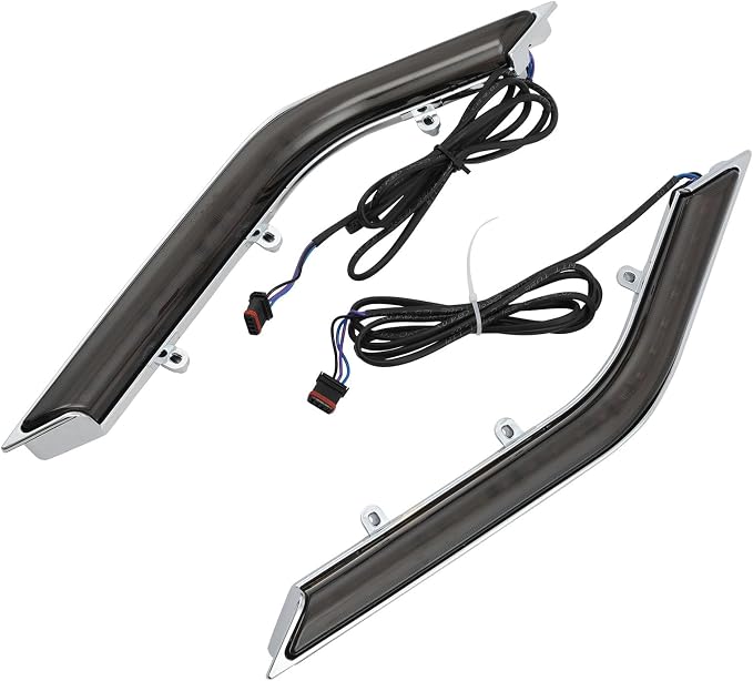 TCT-MOTORPARTS LED Radiator Grill Panels Light Fits for Honda Goldwing GL1800 Tour 2018-Up 2023