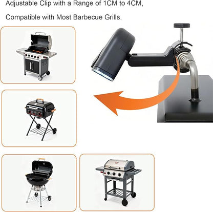 Yosoo Health Gear 360 Degree Rotatable BBQ Grilling Light, Clip On Barbecue Lamp with Touch Switch, Aluminum Alloy Bracket for Outdoor Camping