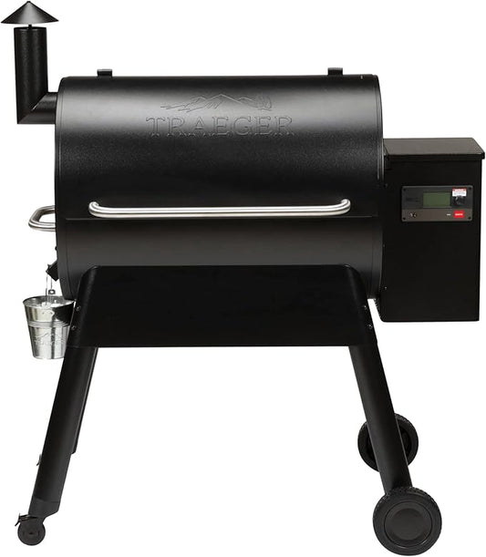 Traeger Grills Pro Series 780 Wood Pellet Grill and Smoker with WIFI Smart Home Technology, Black, Large & Grease Bucket Liner 5-Pack