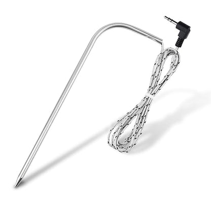 7.1" Meat Probe Replacement for Traeger Woodridge Series, 3.5mm Plug & Play | Wired Meat Probe Accessories for Traeger Grills – Compatible with Ironwood 650, 885 and Pro 22, 34, 575, 780