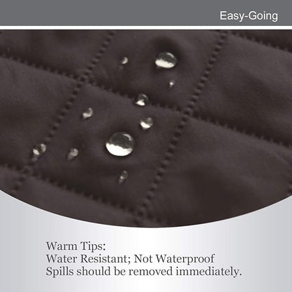 Easy-Going Reversible Couch Cover, 2 Cushion Sofa, Chocolate/Chocolate | Oversized Loveseat Slipcover For Dogs, Water Resistant Mat, Living Room, Non-Slip Sofa Cover, Pet Friendly