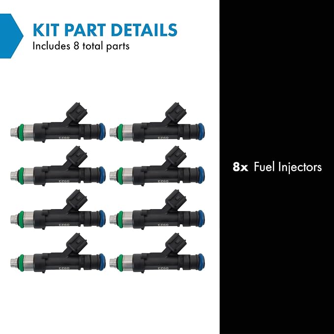 TRQ Fuel Injector Set | For 2011-2015 Ford F-150 Mustang