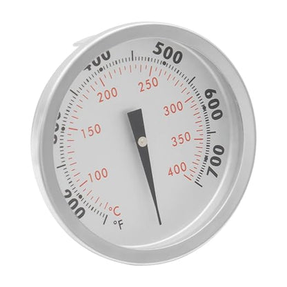 BBQ Future 67088 Grill Thermometer Replacement for Weber Genesis 300 and Summit Series Grills, Thermometer Gauge for Weber Genesis E/S-310, E/S-330, Temperature Center Mount 2-3/8" Diameter