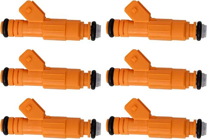 TRQ Fuel Injector Set | For 1997 Ford Aerostar 1997-1998 Explorer Ranger Mazda B4000