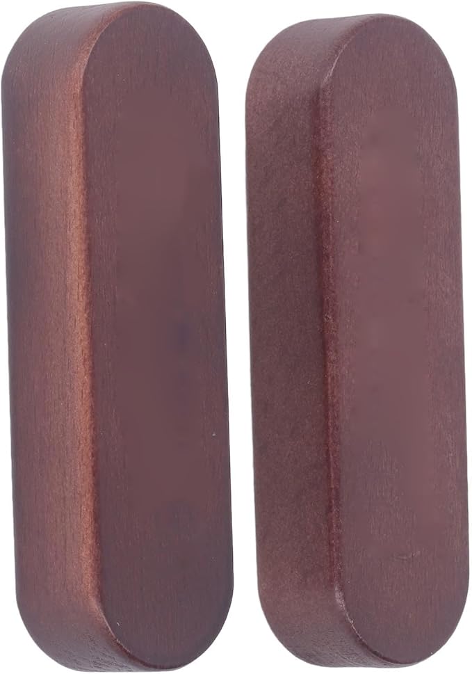 Uxsiya Anti Scald Detachable Wooden Assist Handle Holder, Strong Pan Handle Grips for Korean BBQ Grill Pan