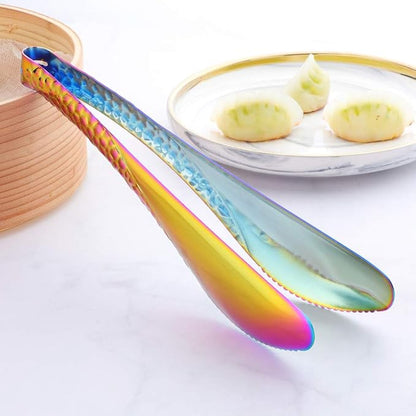 CASJ0447 | 10.4-inch versatile tongs Mirror-polished for serving salads,grilling meats