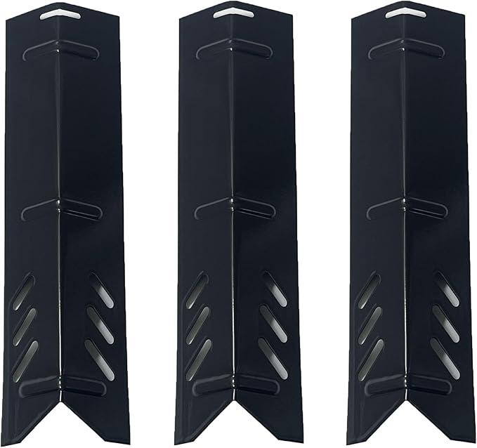 Parts DP120 (3-Pack) Porcelain Steel Heat Plate Replacement for Uniflame GBC1030W, GBC1030WRS, GBC1030WRS-C, GBC1134W, GBC1134WRS Gas Grill