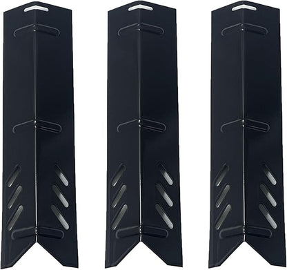 Parts DP120 (3-Pack) Porcelain Steel Heat Plate Replacement for Uniflame GBC1030W, GBC1030WRS, GBC1030WRS-C, GBC1134W, GBC1134WRS Gas Grill