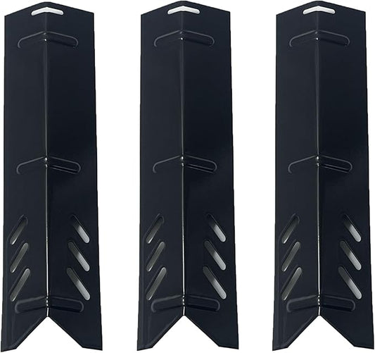 Parts DP120 (3-Pack) Porcelain Steel Heat Plate Replacement for Uniflame GBC1030W, GBC1030WRS, GBC1030WRS-C, GBC1134W, GBC1134WRS Gas Grill