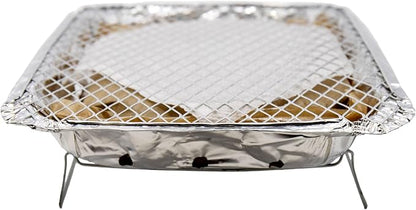 Disposable Grill, Portable BBQ for Disaster Prepper, Camping, Tailgating & Outdoor Adventures: Penny Grill Disposable Charcoal Grills - Hassle-free, Eco-Friendly Grilling experience wherever you go!