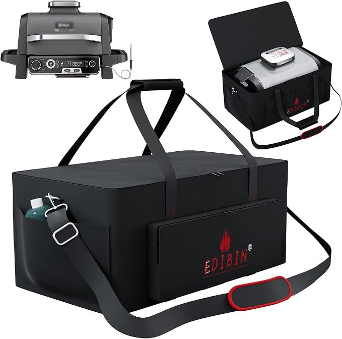 Grill Carry Bag Fit for Ninja OG701 Woodfire Outdoor Grill, Fits Ninja OG751 Woodfire Pro Outdoor Grill,Carrying Case for Ninja Woodfire Outdoor Grill