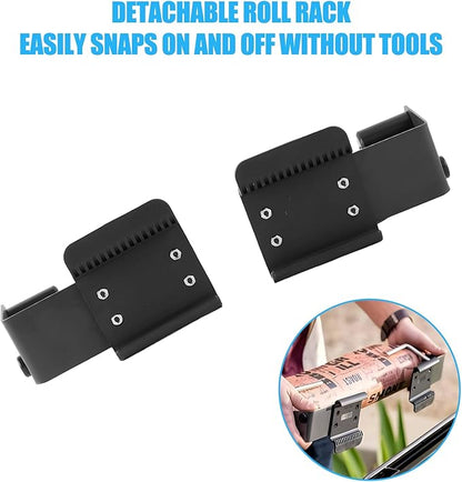 LS'BABQ Adjustable Paper Towels Holder for Traeger Grills P.A.L. Pop-and-Lock Roll Rack,Grill Accessories for BAC644 Butcher Paper Roll Holder