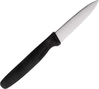 Mercer Culinary M23900P Millennia Black Handle, 3-Inch Slim, Paring Knife