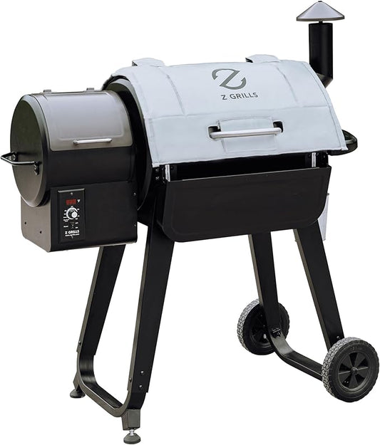 Z GRILLS Thermal Insulation Blanket Fire-Resistant 3-Layer Construction for Enhanced Temperature Preservation, Pellet Savings, Snow Resistance and Waterproof - Ideal for Outdoor Grilling