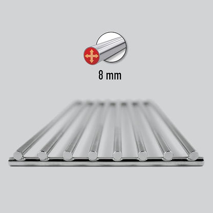Broil King 876214 Baron 520 Pro, Liquid Propane (LP), Stainless Steel, Black