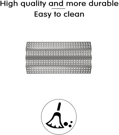 S9246A (3-Pack) 16GA Stainless Steel Heat Plate Replacement for American Outdoor Grill 24NB 24NG 24NP 24PC 36PC
