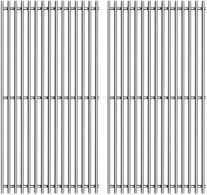 SF4362(2-Pack) 15" Stainless Steel Cooking Grid Grates Replacement for Select Gas Grill Models by Broil King, Broil-Mate,Huntington and Sterling Gas Models Set of 2