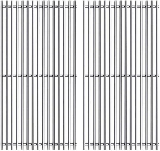 SF4362(2-Pack) 15" Stainless Steel Cooking Grid Grates Replacement for Select Gas Grill Models by Broil King, Broil-Mate,Huntington and Sterling Gas Models Set of 2