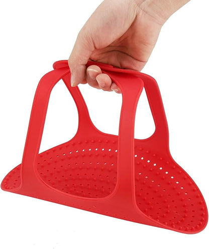 Silicone Turkey Lifter, Heat Resistant Chicken Turkey Meat Lifter Mat, Non Stick Lifter Turkey Silicone Mat, Reusable Poultry Cooking Mat for Roasting Pans, Roasts, 23.2 x 12.4in