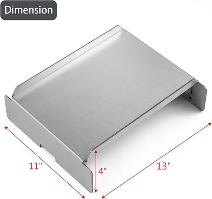 Heat Deflector Grill Replacement Parts for Pit Boss 700 820 1000 1100 Austin XL Pro Series Heat Diffuser Pellet Grill Parts Pit Boss Flame Tamer Heat Shield Plate Drip Pan Heat Baffle Accessories