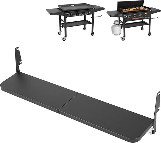 36 X 7 Folding Front Shelf for Blackstone 36 inch griddle 2149 1984 1554 1825, Easy-Check Fit Accessory for Outdoor Cooking or Use
