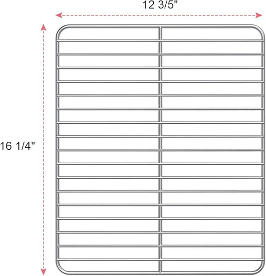 1-Pack Grill Grate Replacement Parts for Royal Gourmet 30-Inch CC1830 Charcoal Grill, Non-stick Cooking Grid for Royal Gourmet CC1830 Series Grill Parts CC1830 CC1830S CC1830V CC1830SC CC1830W CC1830F