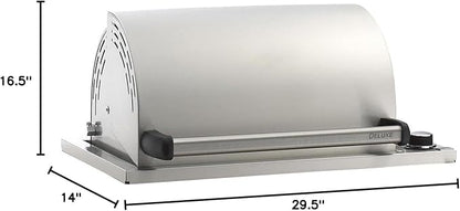 Fire Magic Deluxe Legacy Gourmet-Drop-in Grill - NG