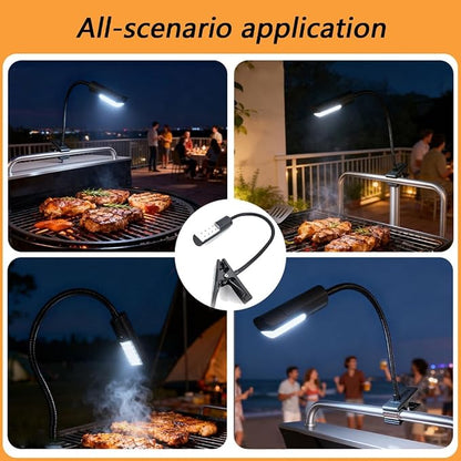 High Brightness Magnetic Grill Light Adjustable Head Outdoor Cooking Light