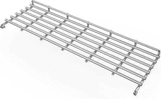 Uniflasy Stainless Steel Warming Rack Compatible with Weber Genesis II 300 Series, Replacement Upper Grill Rack for E-310 E-315 E-330 E-335 S-310 S-335 Gas Grills, Replaces 66044