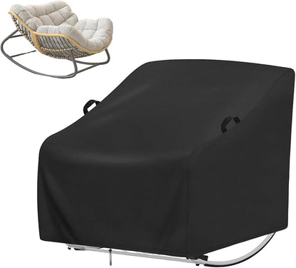 Cover for Rocking Chair,Covers Compatible with Porch Rocking Chairs,Patio Rocker Shield for Porch,Patio,Balcony(Custom Size,1-Pc)