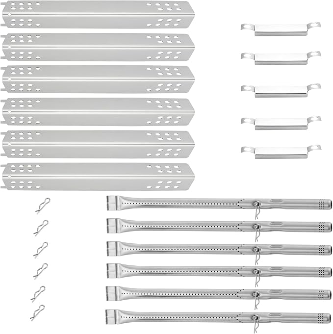 Charbrofire 463240115 463240115 G432-001D-W1 Heat Tent 6 Burner Grill Replacement Parts for Charbroil Advantage Gas Grill Parts 463235815 G432-8M00-W1 G458-0018-W1 469235815 466240115 466235816