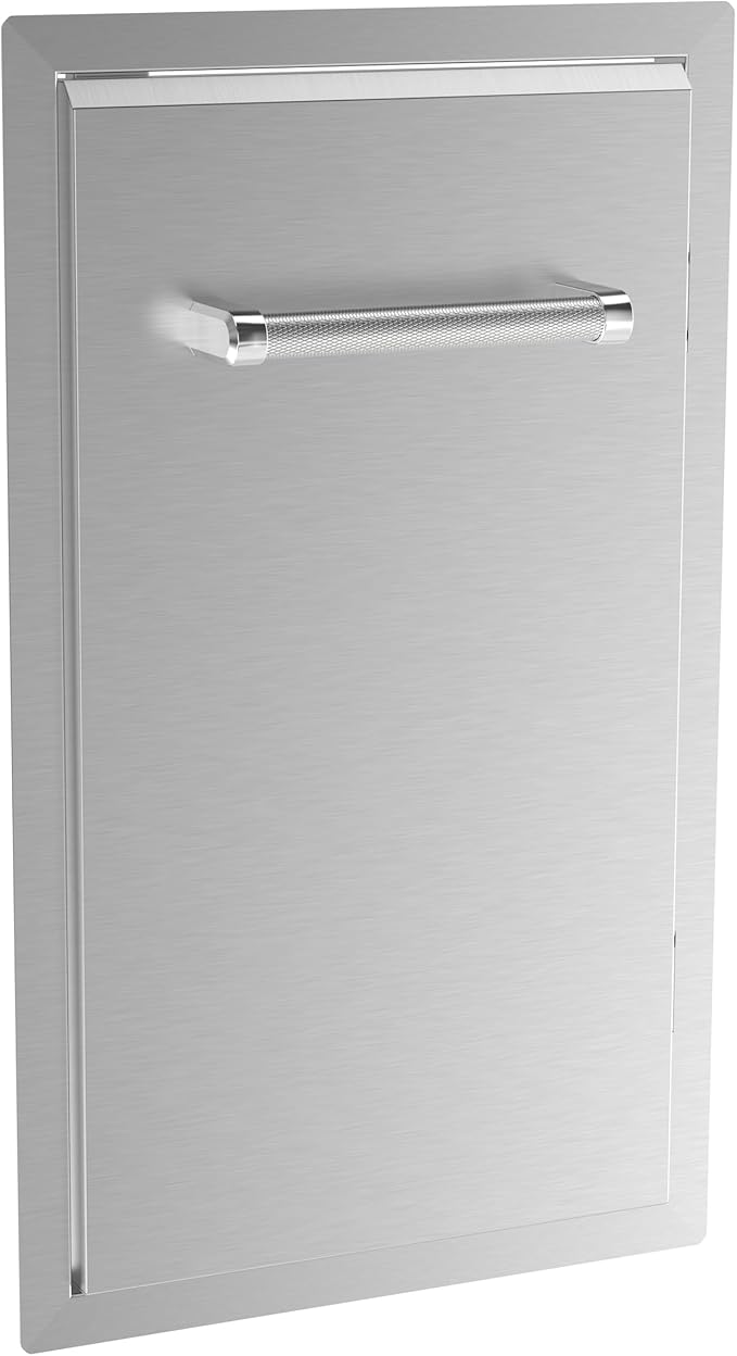 SPIRE Stainless Steel 30" H Built-in Single Access Door, Perfect for Outdoor Island Kitchens, BBQs, Grilling & Cooking, Universal Mount, 780-0019B