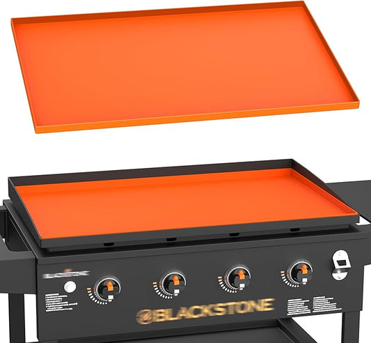 36'' Silicone Griddle Mat for Blackstone - Heavy-Duty Food-Grade Griddle Cover & Full Surface Protection, Waterproof, Rust & Dust-Proof, Essential Blackstone Griddle Accessories for Outdoor BBQ
