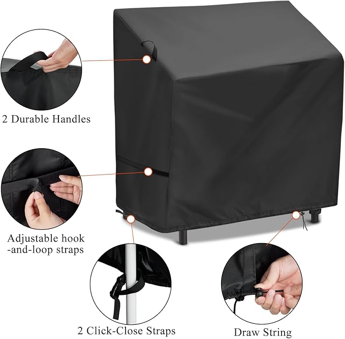 Cover for Vevor / Feasto Double Burners Propane Deep Fryer, Outdoor Waterproof Gas Deep Fryer Cover