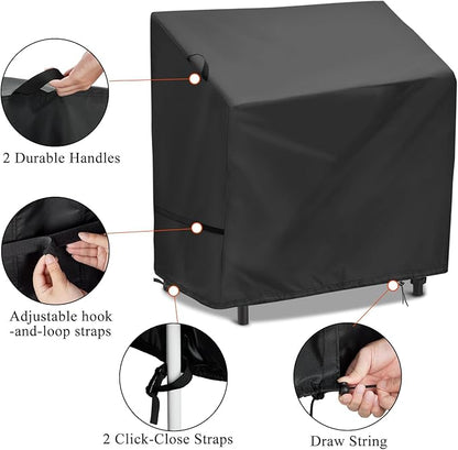 Cover for Vevor / Feasto Double Burners Propane Deep Fryer, Outdoor Waterproof Gas Deep Fryer Cover