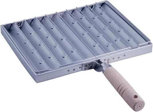 Shimomura Kihan 26694 Grilled Grill, Made in Japan, For Gas Stoves, Long Fire, Charcoal Grill, Fish, Vegetables, Mochi, Roasted Eggplant