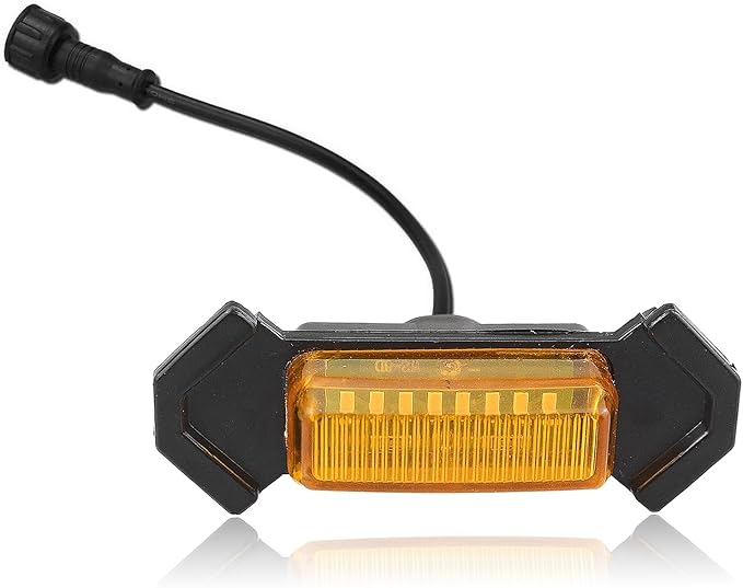 4pcs Grill Lights Amber LED Compatible with 2016-2023 Toyota Tacoma Grille