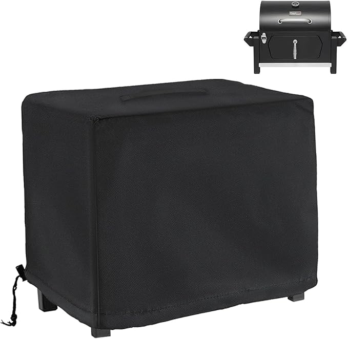 Tabletop Grill Cover for Royal Gourmet CD1519 Portable Charcoal Grill, for Royal Gourmet Tabletop Charcoal Camping Grill, Waterproof UV Resistant Windproof Dustproof Cover