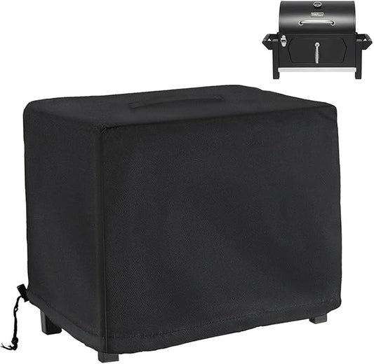 Tabletop Grill Cover for Royal Gourmet CD1519 Portable Charcoal Grill, for Royal Gourmet Tabletop Charcoal Camping Grill, Waterproof UV Resistant Windproof Dustproof Cover